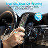 MagLock Magnetic Charging Vent Car Mount | Black