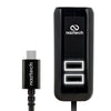 N422 Dual Port Wall Charger with Micro USB Cable
