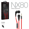 NX80 3.5mm Stereo Earphones