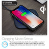 Power Pad 10W Wireless Fast Charger | Black