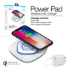 Power Pad 10W Wireless Fast Charger | White