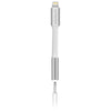 Audio Adapter for iPhone | MFi Lightning to 3.5mm Aux | White