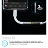 Audio Adapter for iPhone 14, 13, 12 | MFi Lightning to 3.5mm Aux | White