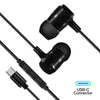 Platinum High Fidelity USB-C Earbuds Black