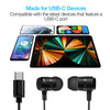 Platinum High Fidelity USB-C Earbuds Black