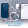 USB to MFi Lightning Rounded Cable | 12ft | White