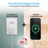 20W USB-C PD Fast Wall Charger | 4ft MFi Lightning Cable | White