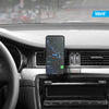 Smart Grip 15W Wireless Fast Charging Mount | Vent + Dashboard + Windshield | Black