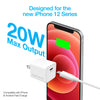 20W USB-C PD Mini Fast Wall Charger | White