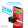 20W USB-C PD Mini Fast Wall Charger | Black