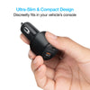 SpeedMax65 65W USB-C PD + USB Laptop Car Charger with Quick Charge 3.0 | Black