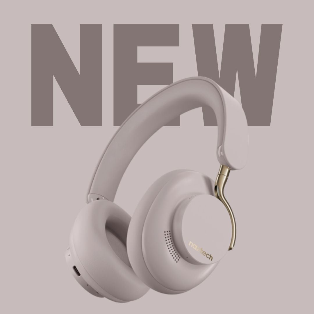 NEW! AURA 360 ANC Wireless Noise Cancelling Over-the-Ear Headphones | Moondust