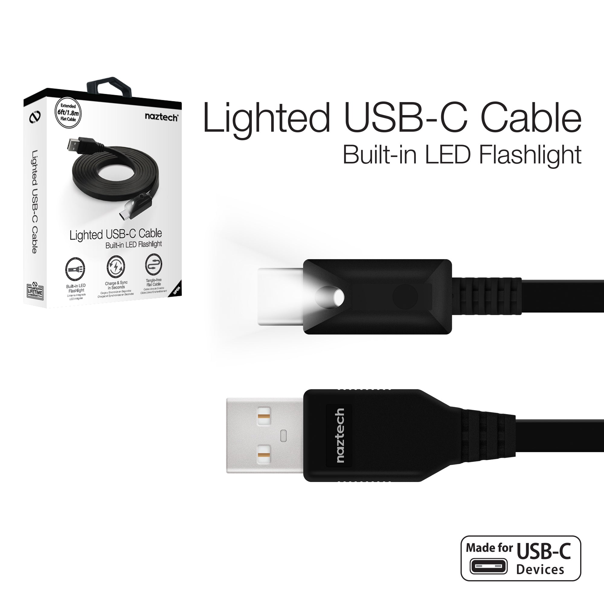 Samsung USB-C to USB-C Cable,1.8m (3A), Black 
