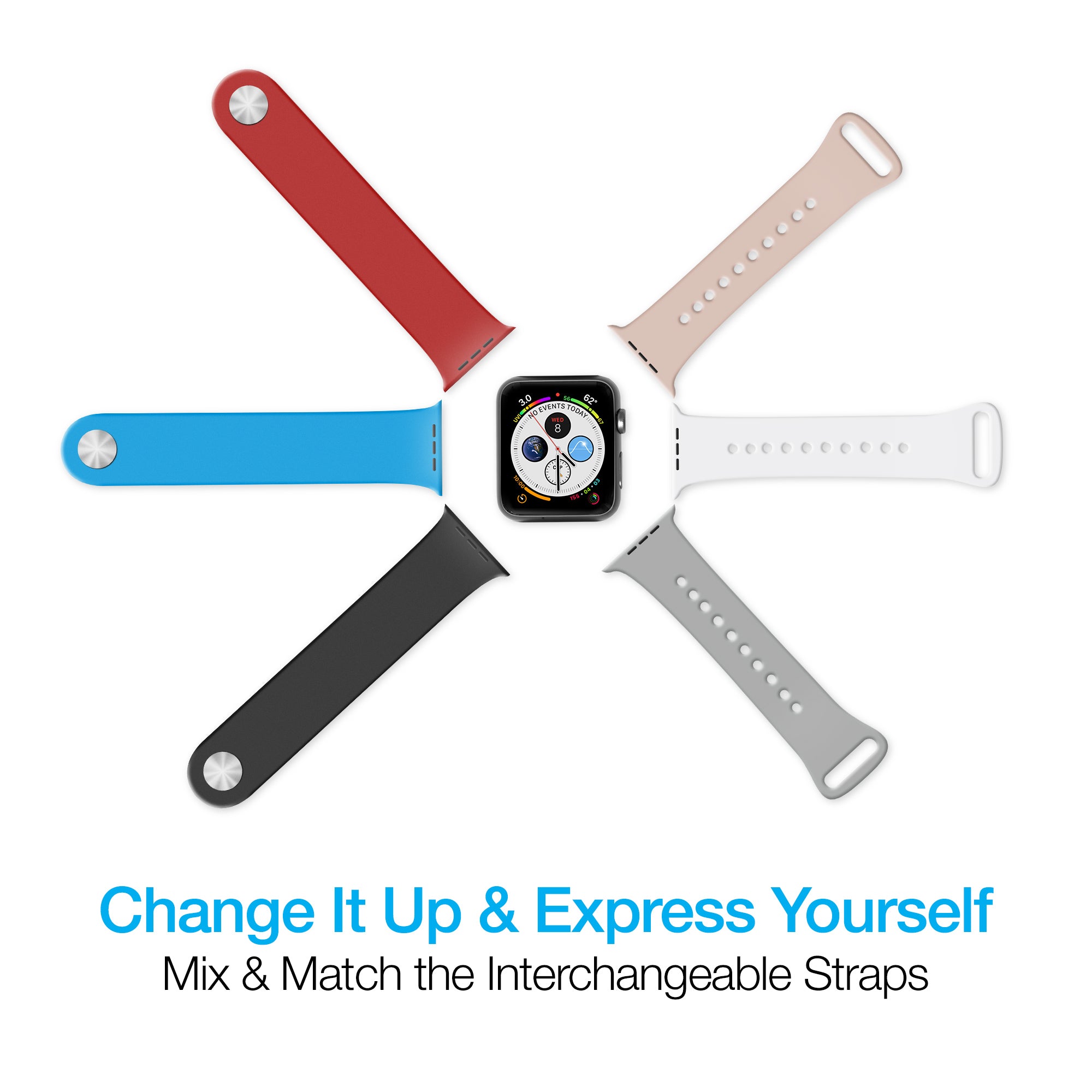Silicone Band for Apple Watch (38/40mm)