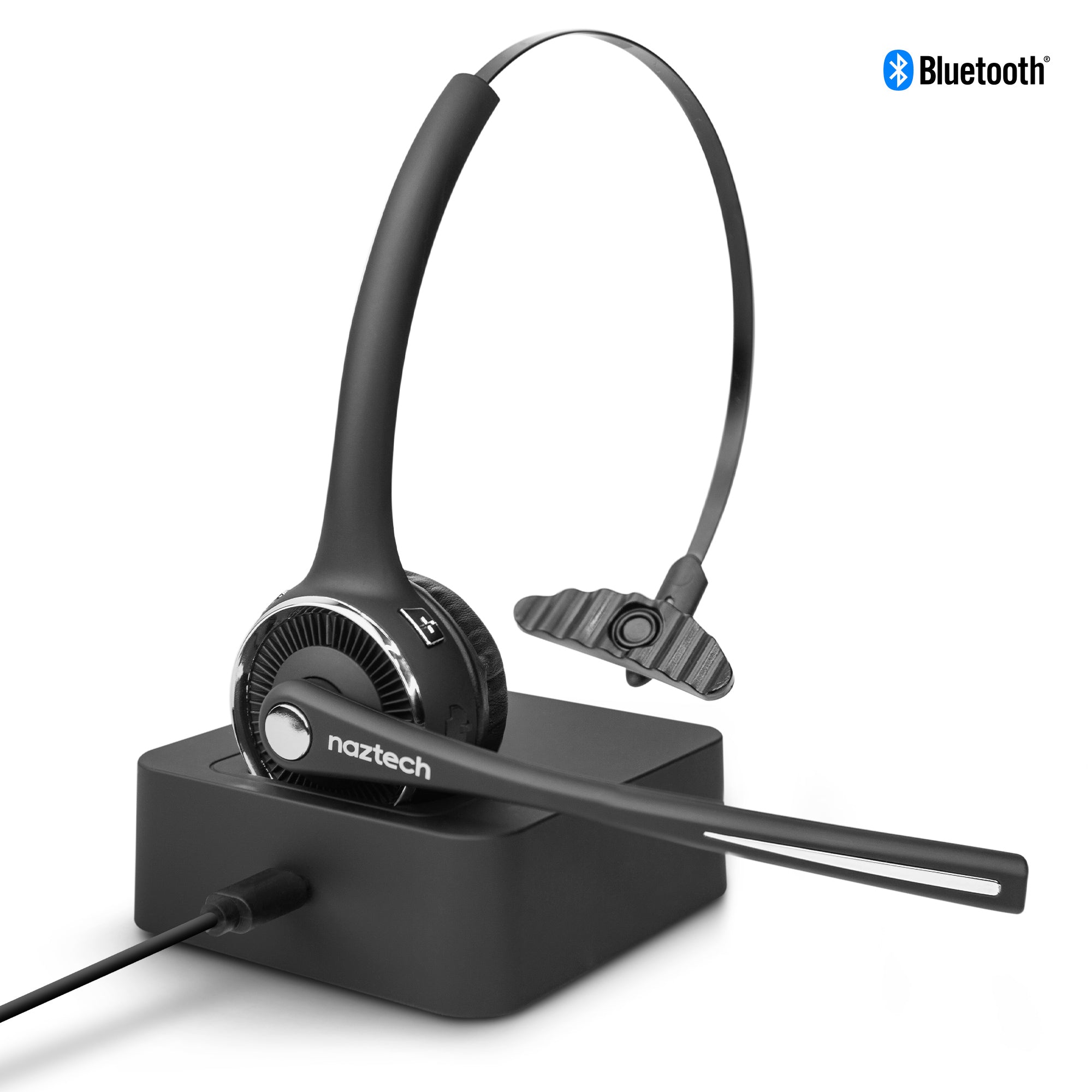 BT Wireless Headset for Office with Base