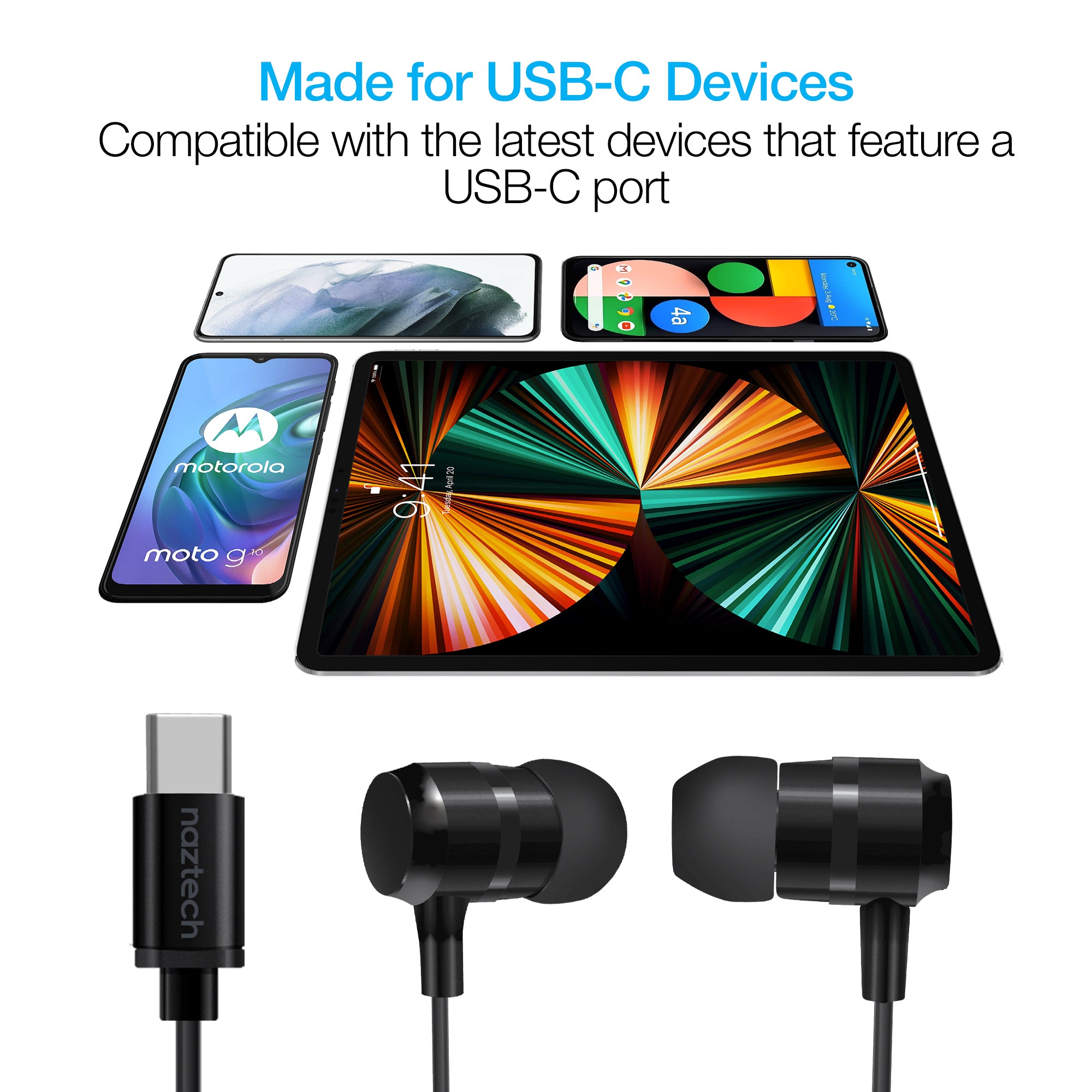 HELIX ULTRABUDS High Fidelity Earbuds USB-C Connector Graphene Drivers New  Box!