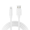 USB to MFi Lightning Rounded Cable | 12ft | White