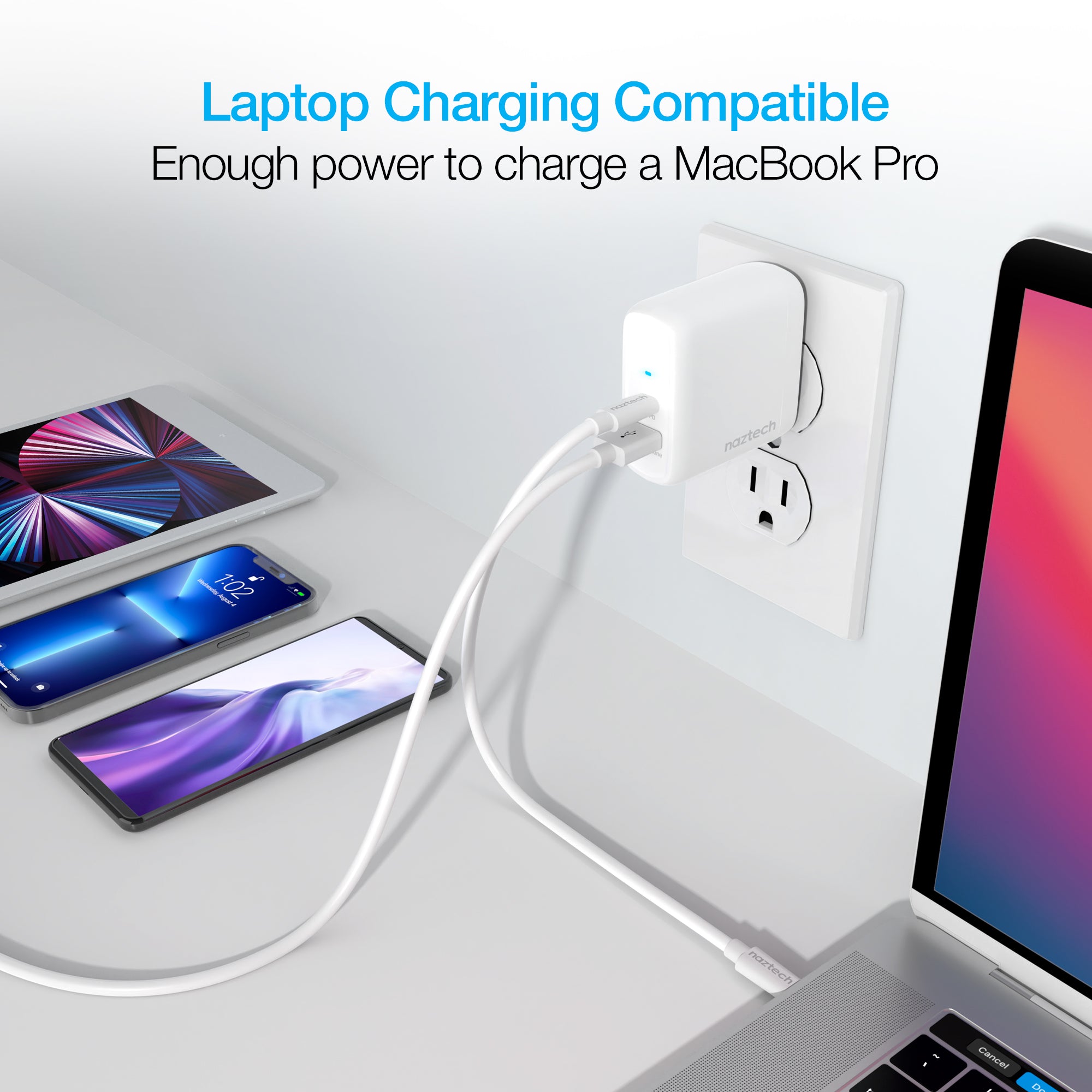 Prise Avec USB easyCharge 8080  chargeMAX Technologie 