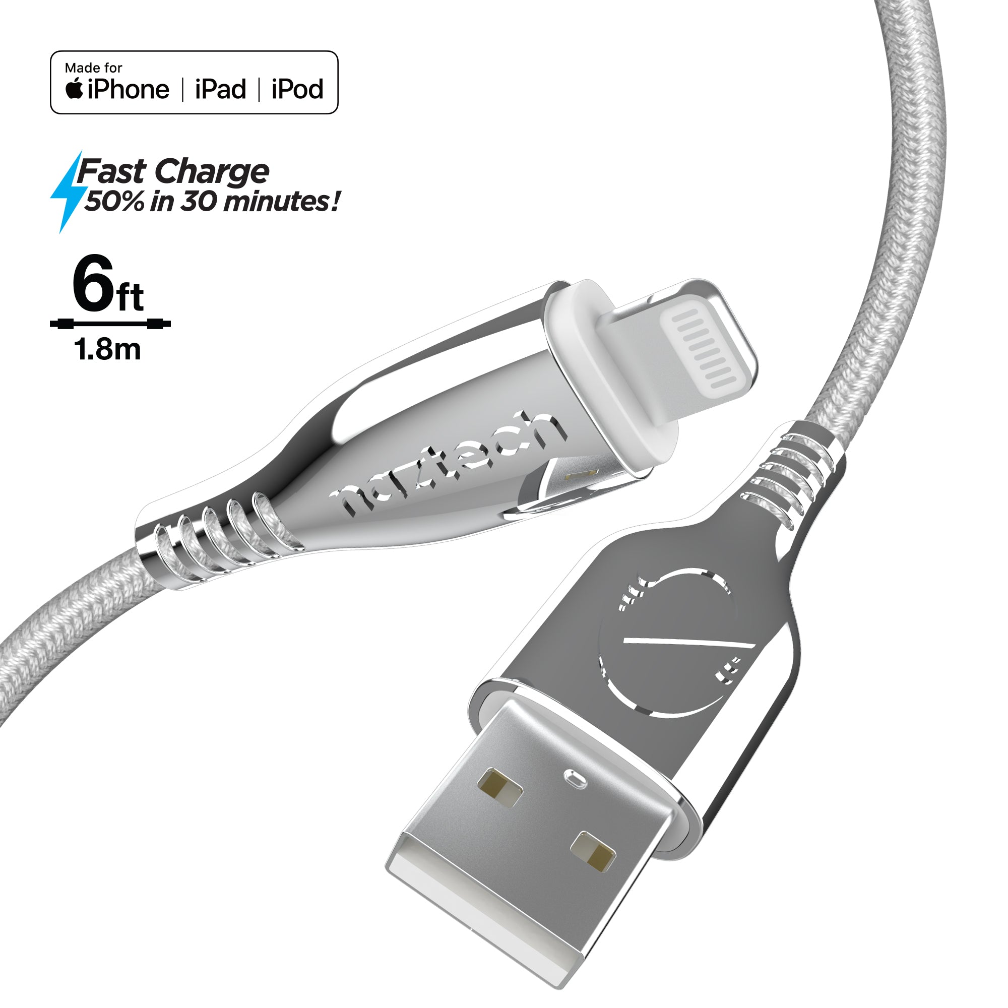 CABLE USB A LIGHTNING IPHONE
