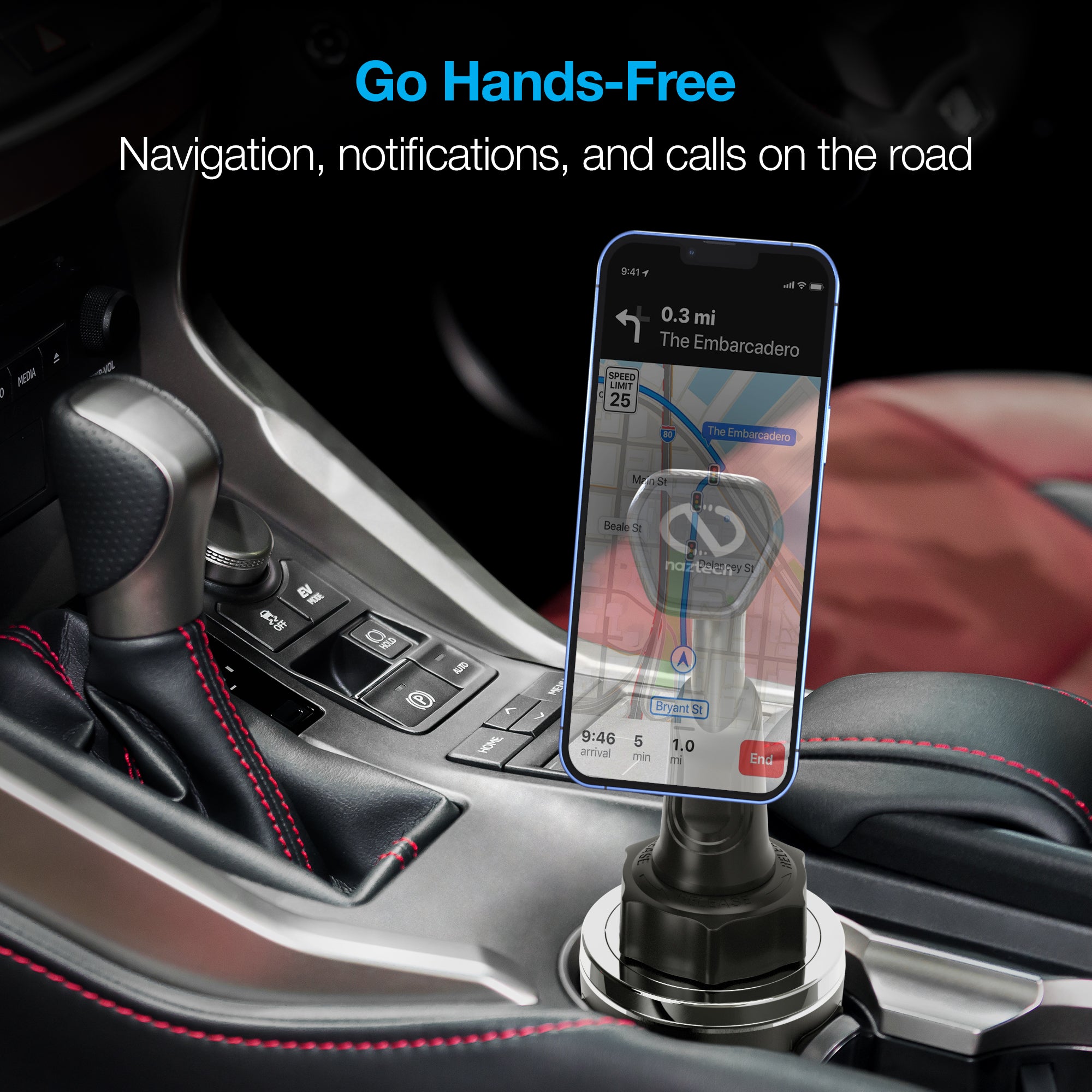 Magnetic Cup Phone Holder for Car