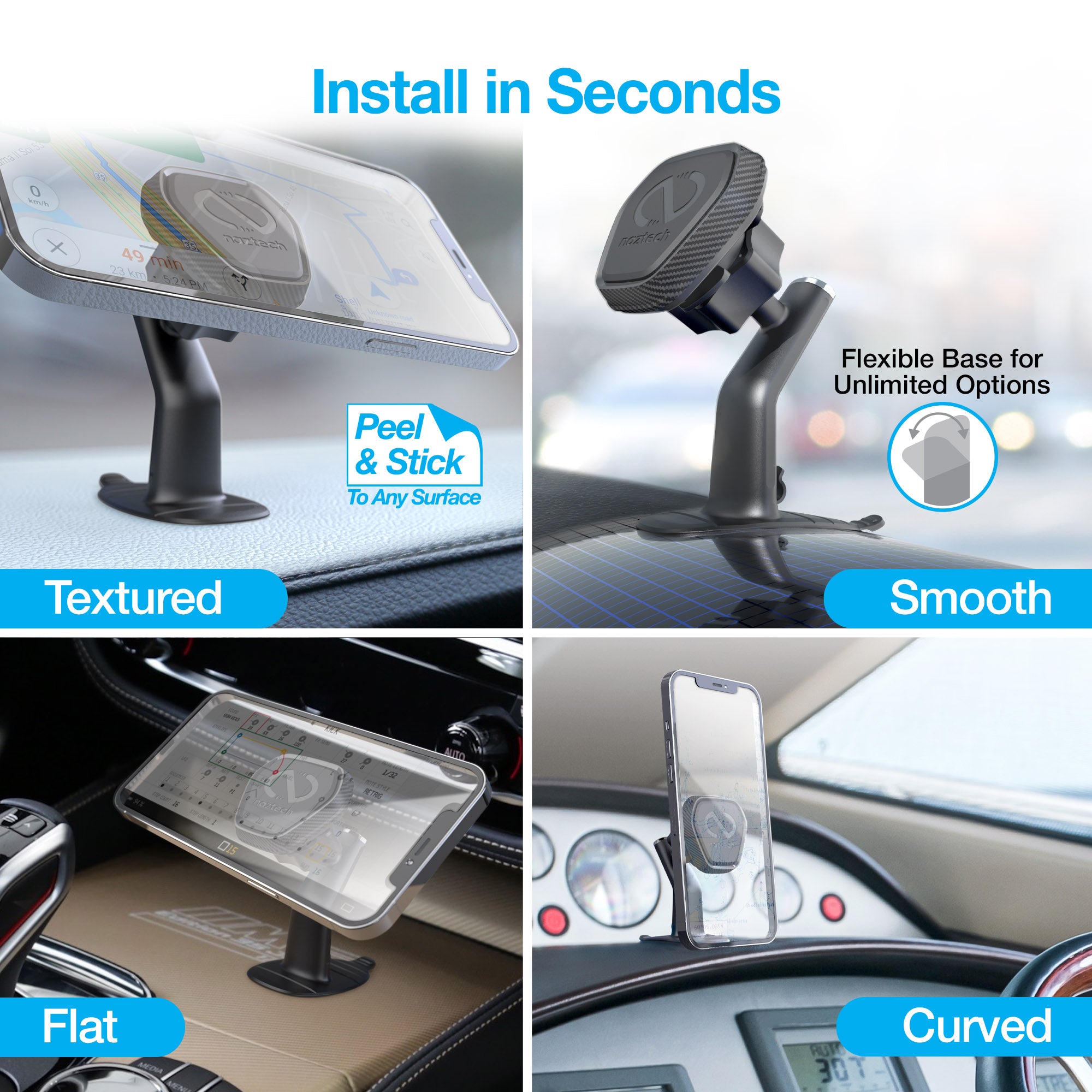 Magnetic Car Phone Mount for DASH