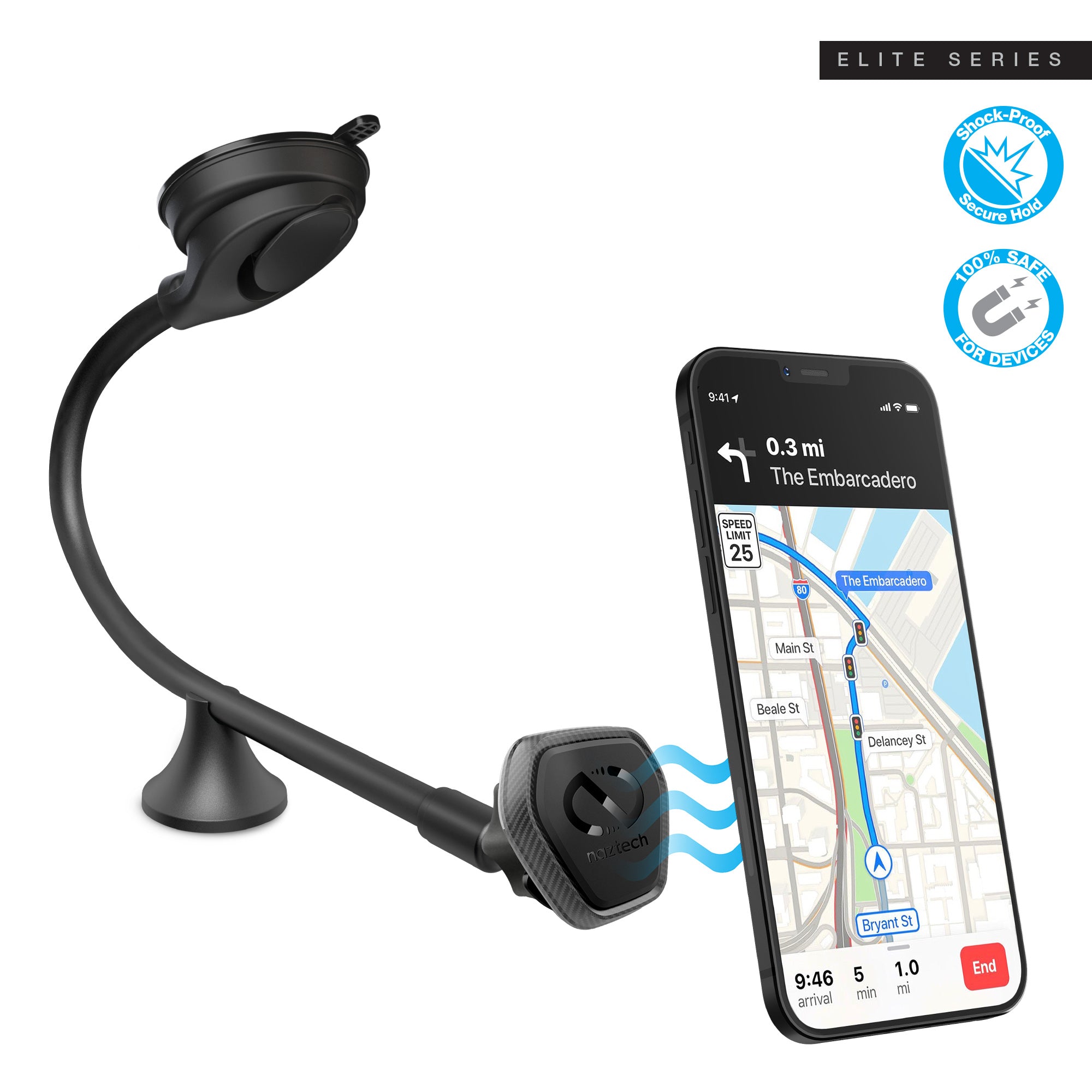 Magnetic Car Phone Mount for WINDSHIELD